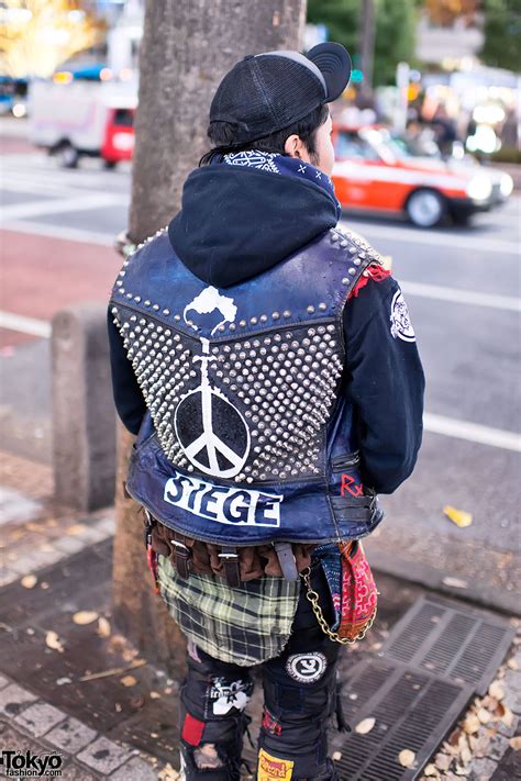 See more ideas about battle jacket, punk jackets, punk fashion. DIY Punk Leather Vest - Tokyo Fashion News