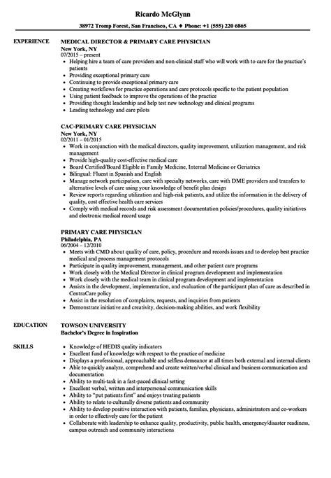 Medical doctor resume example is a sample document for a medical consultant and health care researcher with recent m.d. Resume Template Collection: Medical Doctor Resume Template