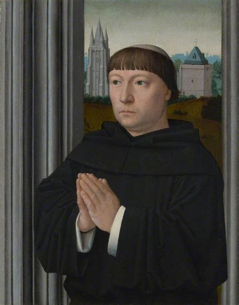An Augustinian Friar Praying Art Uk