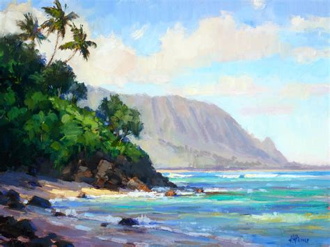 Hawaii Painting Hawaii Art Tropical Painting Sea Painting Seascape