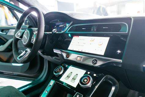 Jaguar I Pace Electric Suv Interior Creative Commons Bilder