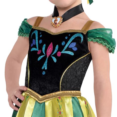 Girls Anna Coronation Costume Frozen Party City