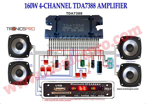 TDA7388 Amplifier Pinout Datasheet Equivalents Circuit 58 OFF