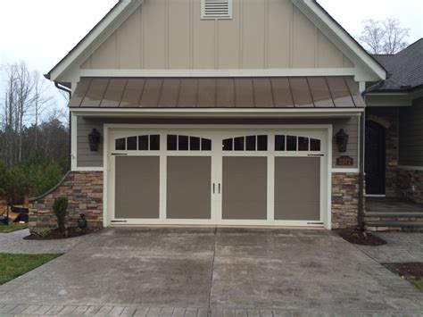 18x8 Model 5331a Double Steel Insulated Carriage Style Garage Door With