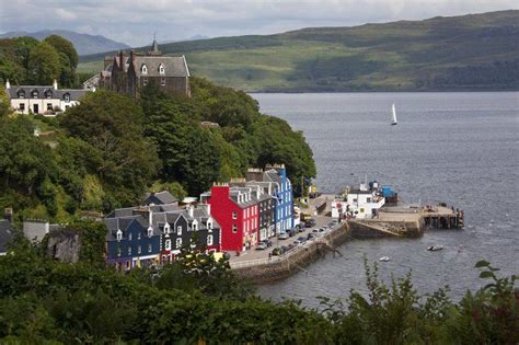 The Colorful Town Of Tobermory On The Isle Of Mull Isle Of Skye West