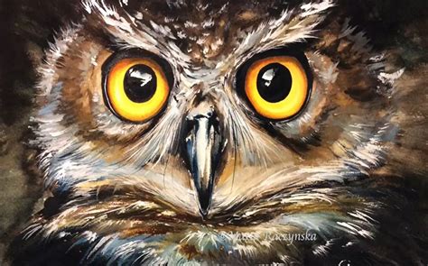 How To Paint An Owl 10 Amazing And Easy Tutorials