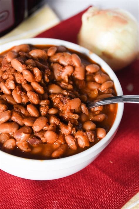 Crockpot Pinto Baked Beans Savory And Hearty