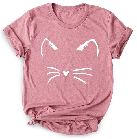 Cat Shirt Kitty Kitten T Shirt Tee Mens Womens Ladies Funny