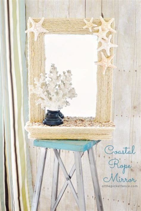 Lovely Diy Rope Projects To Beautify Your Home Diy Coastal Decor Diy