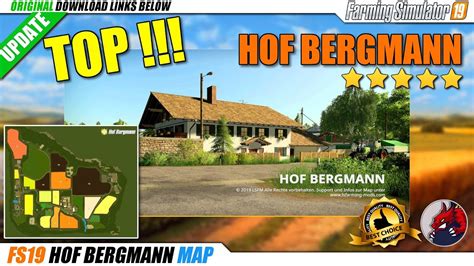 Fs19 Hof Bergmann Map V104 Review Youtube