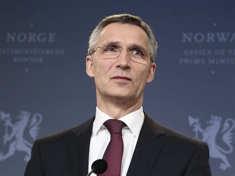 watch live nato secretary general jens stoltenberg press conference ahead of the meetings of nato ministers of. Norwegian Jens Stoltenberg Will Be NATO's Next Secretary ...