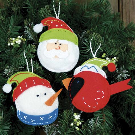 Weekend Kits Blog Easy Felt Crafts Christmas Stockings And Ornaments