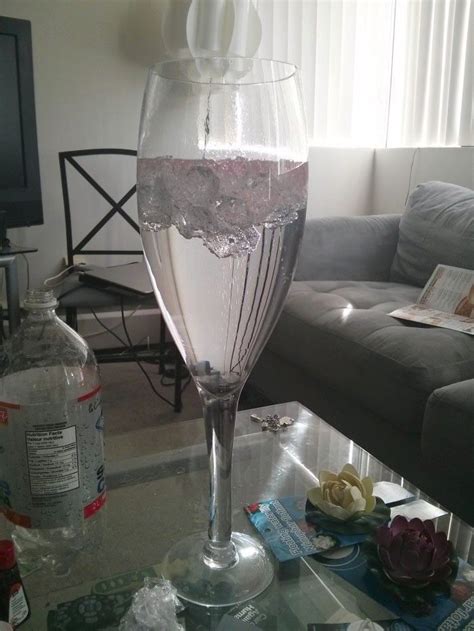 Large Champagne Glass Centerpieces For Weddings