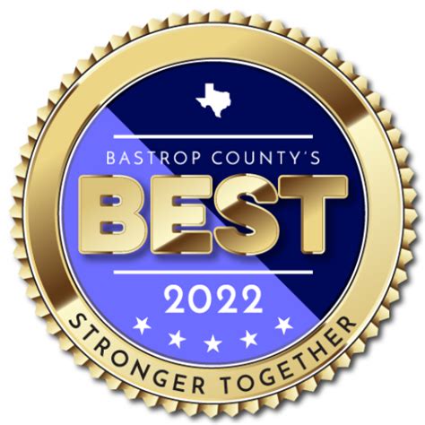 Winners 2022 Bastrop Countys Best