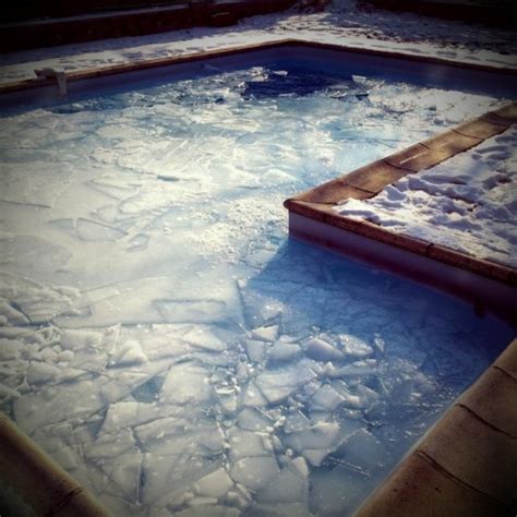 Ice Swimmingpool Outdoor Decor Hot Tub Outdoor