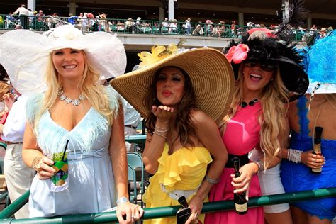 Three Women Showed Off Their Large Hats In 2012 Why Do Women Wear