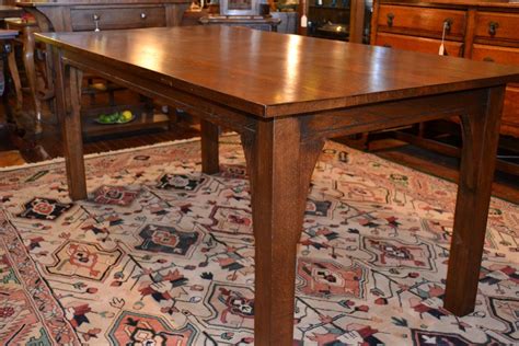 Home styles arts and crafts 7pc dining set includes a dining table and six chairs. Mission Dining Table 6 feet Long Arts & Crafts Solid Oak ...