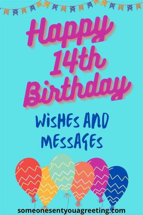 Happy 14th Birthday Wishes And Messages For Moody Teenagers 2022
