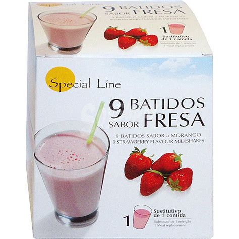 Son productos que por lo. Special Line batidos sabor fresa sustitutivos de 1 comida ...