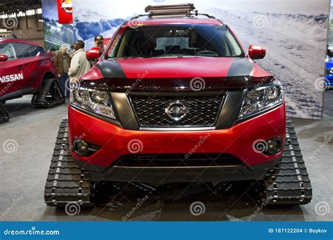 Nissan Murano Winter Warrior Concept Vehicle At The Annual