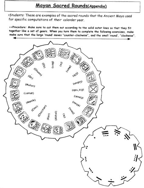 Mayan Worksheets For Kids