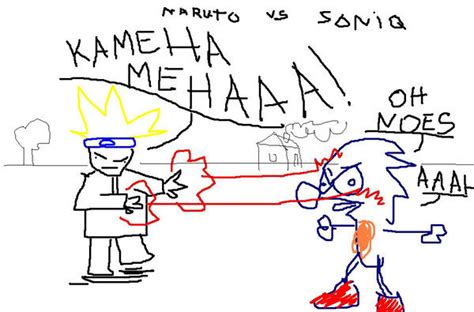 Naruto Vs Sonic By Three Ring Circus On Deviantart