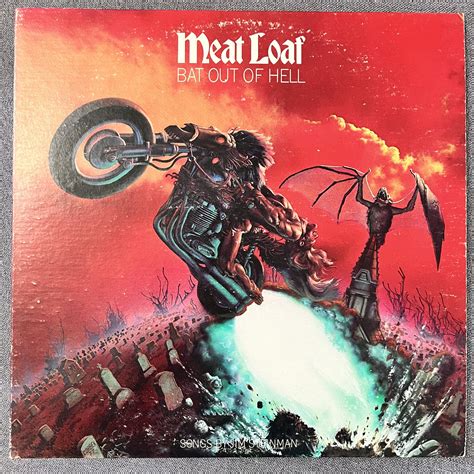 meat loaf — bat out of hell vinyl distractions