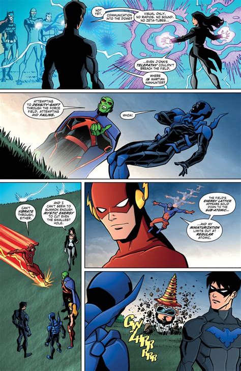 Young Justice Issue 22 Page 4 Youngjustice Nightwing