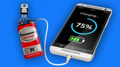 2 Simple Way To Charge Your Mobile With 9v Battery Youtube