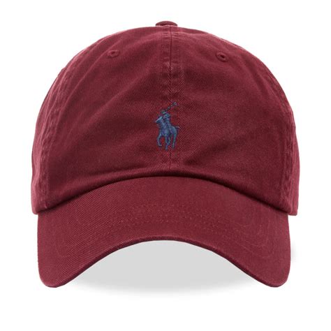 Polo Ralph Lauren Classic Baseball Cap Classic Wine End