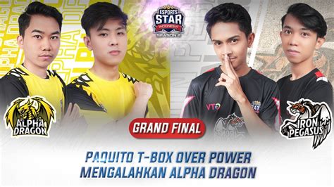 GAME 1 ALPHA DRAGON VS IRON PEGASUS ESPORT STAR INDONESIA S2 GTV