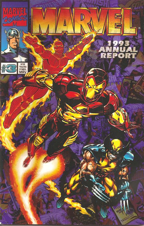 Marvel Annual Report 1993 Collectors Weekly