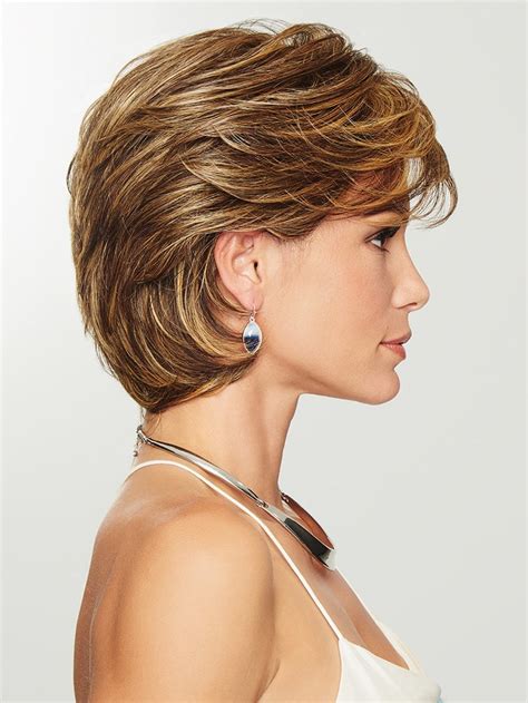 Check out our short hair cut wig selection for the very best in unique or custom, handmade pieces from our shops. Layered Cut Short Women Synthetic Wigs with Side Bang