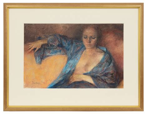 Jan Asselbergs Watercolours And Drawings For Sale Woman In A Negligee