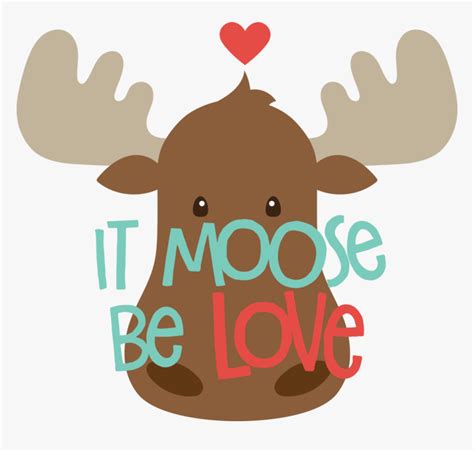 Transparent Moose Silhouette Png Moose Love Png Download Kindpng