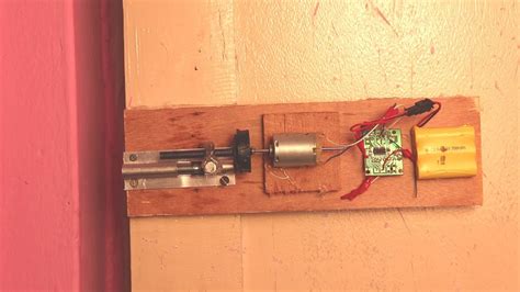 How To Make Wireless Remote Control Door Lock System At Home Easily