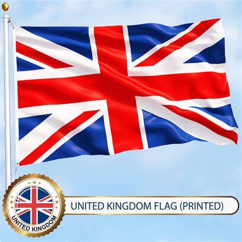 G128® Two Pack Of British Union Jack United Kingdom Uk Flag 3x5 Ft