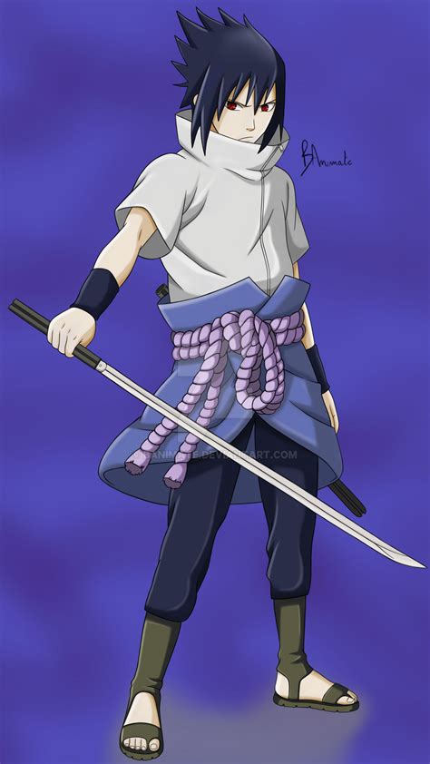 Sasuke Uchiha Naruto Shippuden By Banimate On Deviantart