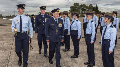 Australian Air Force Cadets Promotions Courses Parade In Pictures