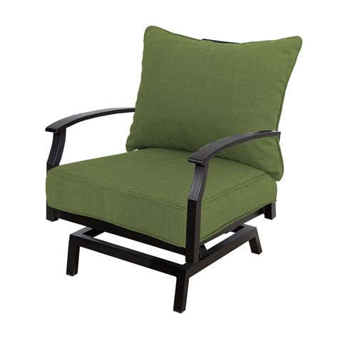 Allen Roth Carrinbridge Set Of 2 Aluminum Conversation Chair With