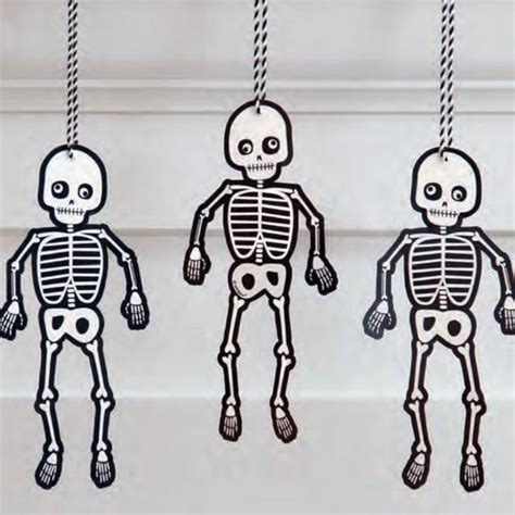 Hanging Skeleton Decorations X3 Skeleton Decorations Decoration