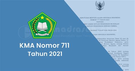 Kma Nomor 711 Tahun 2021 Tentang Format Ijazah Satuan Pendidikan