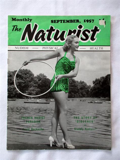 The Naturist Nudism Physical Culture Health September Monthly