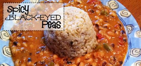 Spicy Black Eyed Peas A Delicious Bit Of Luck