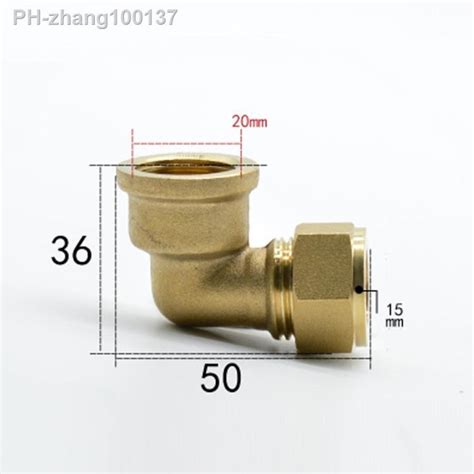 Fit Tube OD 15m X 1 2 Quot BSP Female Brass Elbow Compression Fitting