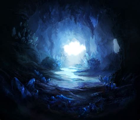 Crystal Cave 2 By Firedudewraith On Deviantart