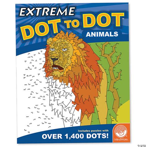 600x555 forget the coloring books. Extreme Dot to Dot: Animals | MindWare