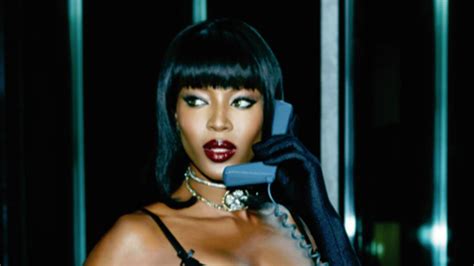 Naomi Campbell 44 Looks Sexier Than Ever For Agent Provocateur