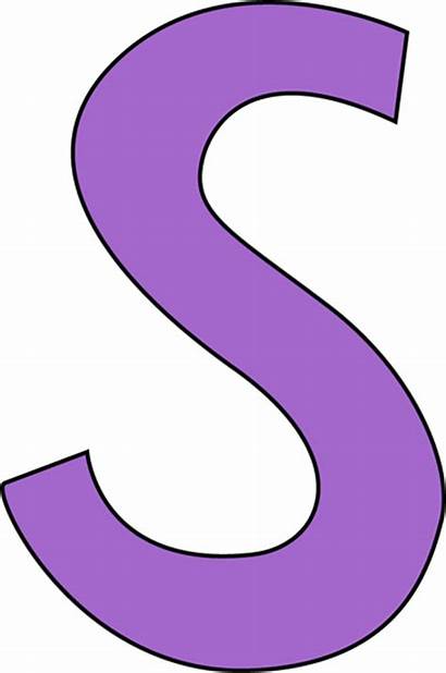 Letter Clip Purple Capital Clipart Letters Alphabet