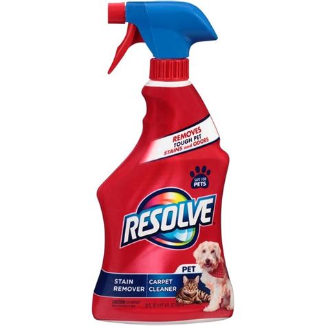 Resolve Stain Remover Carpet And Upholstery Pet 22 Oz Instacart